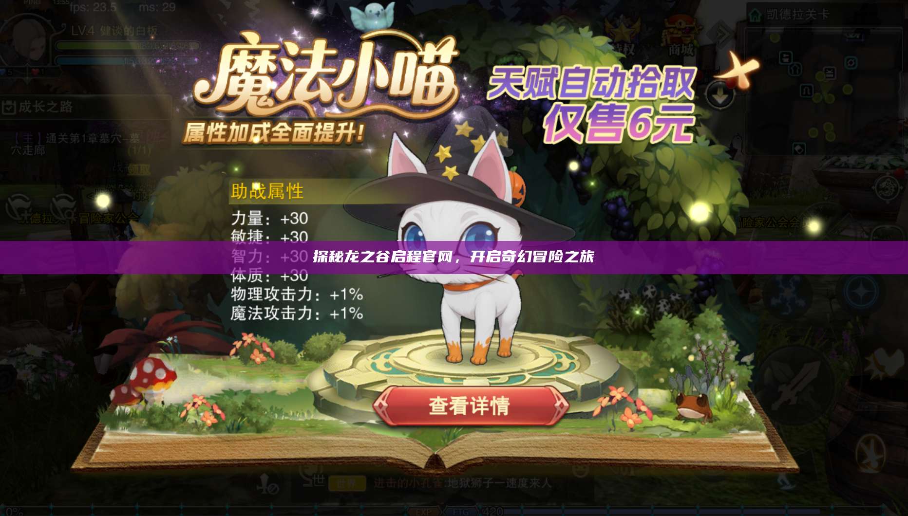 探秘龙之谷启程官网,开启奇幻冒险之旅